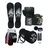 Kit Muay Thai luva  Caneleira