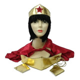 Kit Mulher Maravilha Acessórios Fantasia Cosplay