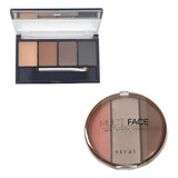 Kit Multi Face Iluminador Vivai sombra Sobrancelha Ruby Rose