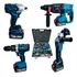 Kit Multi Ferramentas 4 Em 1 + 2 Baterias 68v Brushless Mala