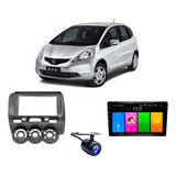 Kit Multimidia 9 Polegadas Android Honda Fit 2004 A 2008
