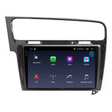 Kit Multimidia Android Carplay Golf Mk7 Black Piano 4gb 64gb