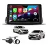 Kit Multimidia Argo Cronos Carplay 9 Pol Bt Usb Fm 908br