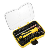 Kit Multiuso Jogo Ferramenta Conjunto 47 Chave Fenda