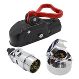 Kit Munheca 2 5 Ton Tomada Cromada Plug Cromado