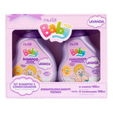 Kit Muriel Baby Bebe Lavanda Shampoo E Condicionador