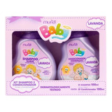 Kit Muriel Baby Bebê Lavanda Shampoo E Condicionador