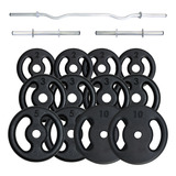 Kit Musculacao 50 Kg