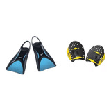 Kit Nadadeira Speedo Powerfin Speedo Palmar Power Padle