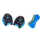 Kit Natação Palmar Power Paddle E Flutuador