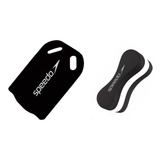 Kit Natação Speedo Flutuador Pullbuoy Prancha Swim