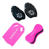 Kit Natação Speedo Palmar Acqua Prancha E Flutuador Swim