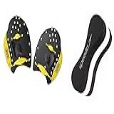 Kit Natação Speedo Palmar Power Paddles Flutuador Pullbuoy Swim Flutuador Preto Palmar M Média Intensidade 