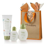 Kit Natura Mamãe E Bebê 2 Colônias E Sabonete Líquido