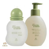 Kit Natura Mamãe E Bebê Colônia E Sabonete Líquido