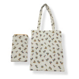 Kit Necessaire E Ecobag Estampa Tea