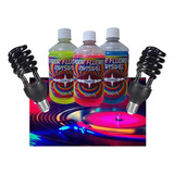 Kit Neon Iluminação 2 Luz Negra 36w 3 Tintas Codificadores