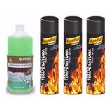 Kit Neutralizador Ferrugem 03 Tinta Spray Alta Temperatura