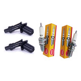 Kit Ngk Vela E Cachimbo 4 Peças Honda Cb 400 450 Cbr Magn
