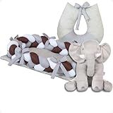 Kit Ninho Bebê Redutor Amamentação Elefante Menino Menina
