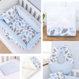 Kit Ninho Para Bebê E Acessórios Rampa Varias Cores