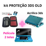Kit Nintendo 3ds Old Estojo