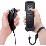 Kit Nintendo Wii Remote Motion Com Capa Silicone   Nunchuck