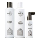 Kit Nioxin Trial Sys1 Tratamento Contra Afinamento Capilar
