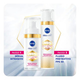 Kit Nivea Cellular Luminous Sérum 30ml Fluido Fps 50 40ml Tipo De Pele Todo Tipo De Pele