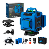 Kit Nível Laser 4d 16 Linhas Profissional Com Tripé E Maleta