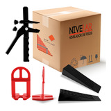 Kit Nivelador De Pisos 1000 Clips 300 Cunhas 1 Alicate 