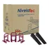 Kit Nivelador Espaçador 500 Unidades 1 5mm   100 Cunhas Slim Nivelatec