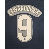 Kit Nome Número Lewandowski Personalização Camisa Barcelona