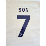 Kit Nome + Número Son 7 Personalização Camisa Tottenham