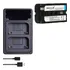 Kit Np-f550/np-f570 Para Sony Handycam Ccd-trv58 Trv68 Trv65