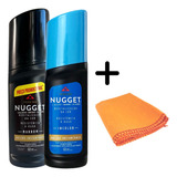 Kit Nugget Polidor Sapato 1 Marrom 1 Incolor 1 Flanela