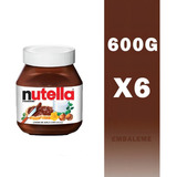 Kit Nutella 650g C 6 Ferrero Creme De Avelã Nutella De Pote