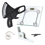 Kit Nutrição Adipômetro Plicômetro Nutricionista Avaliação