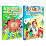 Kit O Evangelho Segundo O Espiritismo 1 E 2 Para Crianças