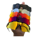 Kit Óculos Ciclismo Bike Pesca Rave 5 Lentes Anti Radar Ev
