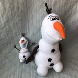 Kit Olaf Pelúcia E Boneco Originais Disney frozen Elsa Ana 