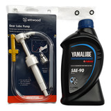 Kit Óleo 90 Bomba 2 Vedador Para Trocar Da Rabeta Yamaha
