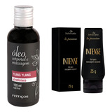 Kit Óleo Corporal De Massagem Ylang Gel Intense