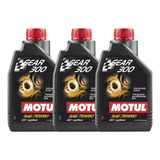 Kit Oleo Motul Gear 300 75w90 Sintetico 3 Litros