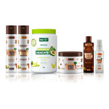 Kit Óleos Africanos Pentear De Abacate 2 Óleos