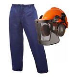 Kit Operador De Motosserra Capacete Florestal Libus Calça