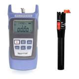 Kit Optical Power Meter Caneta Laser De Teste 10mw 10km