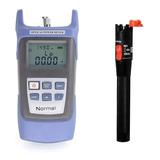 Kit Optical Power Meter Caneta Laser De Teste 10mw km 