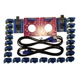 Kit Óptico Ps4 Nativo 2 Zero Delay 2 Sensore 22 Micros