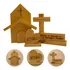 Kit Oratório De Madeira Decorativo Devocional